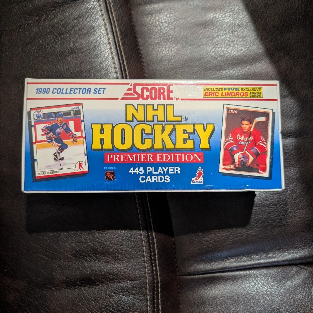 Sealed NHL Hockey Score Premier Edition 1990 Collector Set